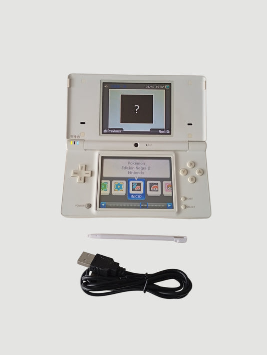 consola nintendo dsi blanca liberada en micro sd 32 gb