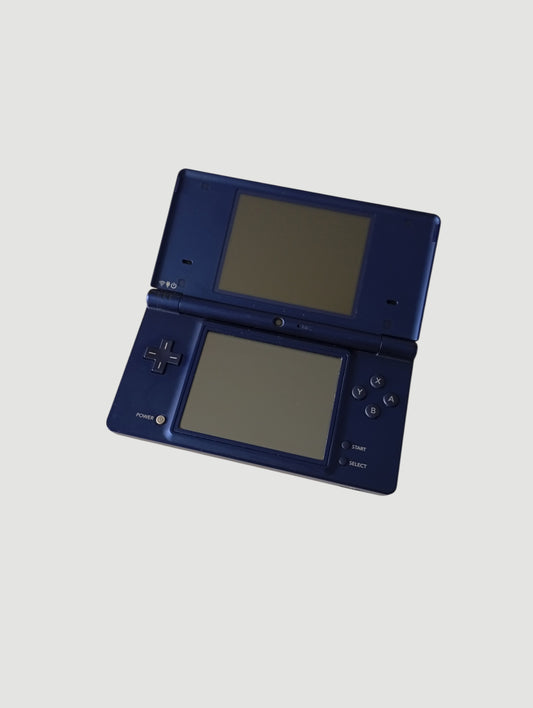 consola nintendo dsi azul metalizada liberada en micro sd 32 gb