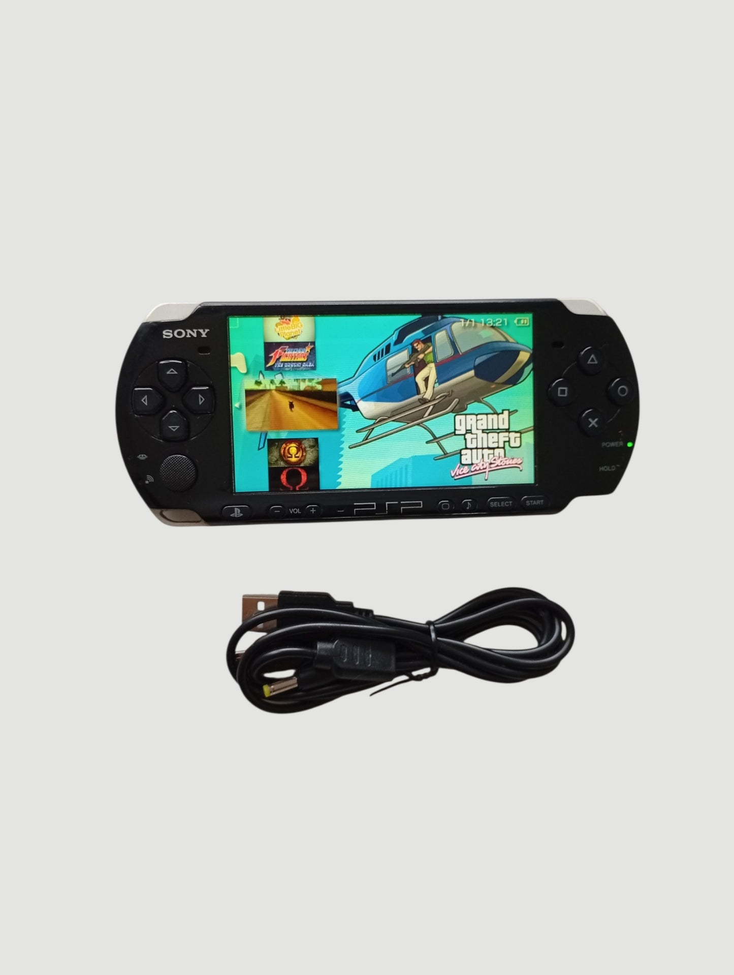 consola psp black modelo 3000 liberada con micro sd 32 gb