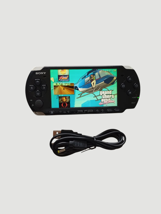 consola psp black modelo 3000 liberada con micro sd 32 gb