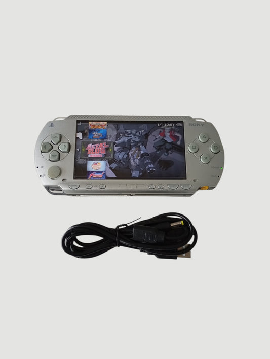 consola psp mystic silver modelo 1000 liberada con micro sd 32 gb