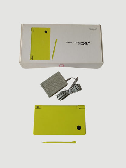 consola Nintendo DSi  limon en caja liberada con micro sd 32 gb
