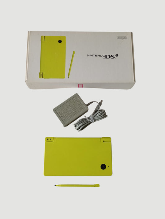 consola Nintendo DSi  limon en caja liberada con micro sd 32 gb