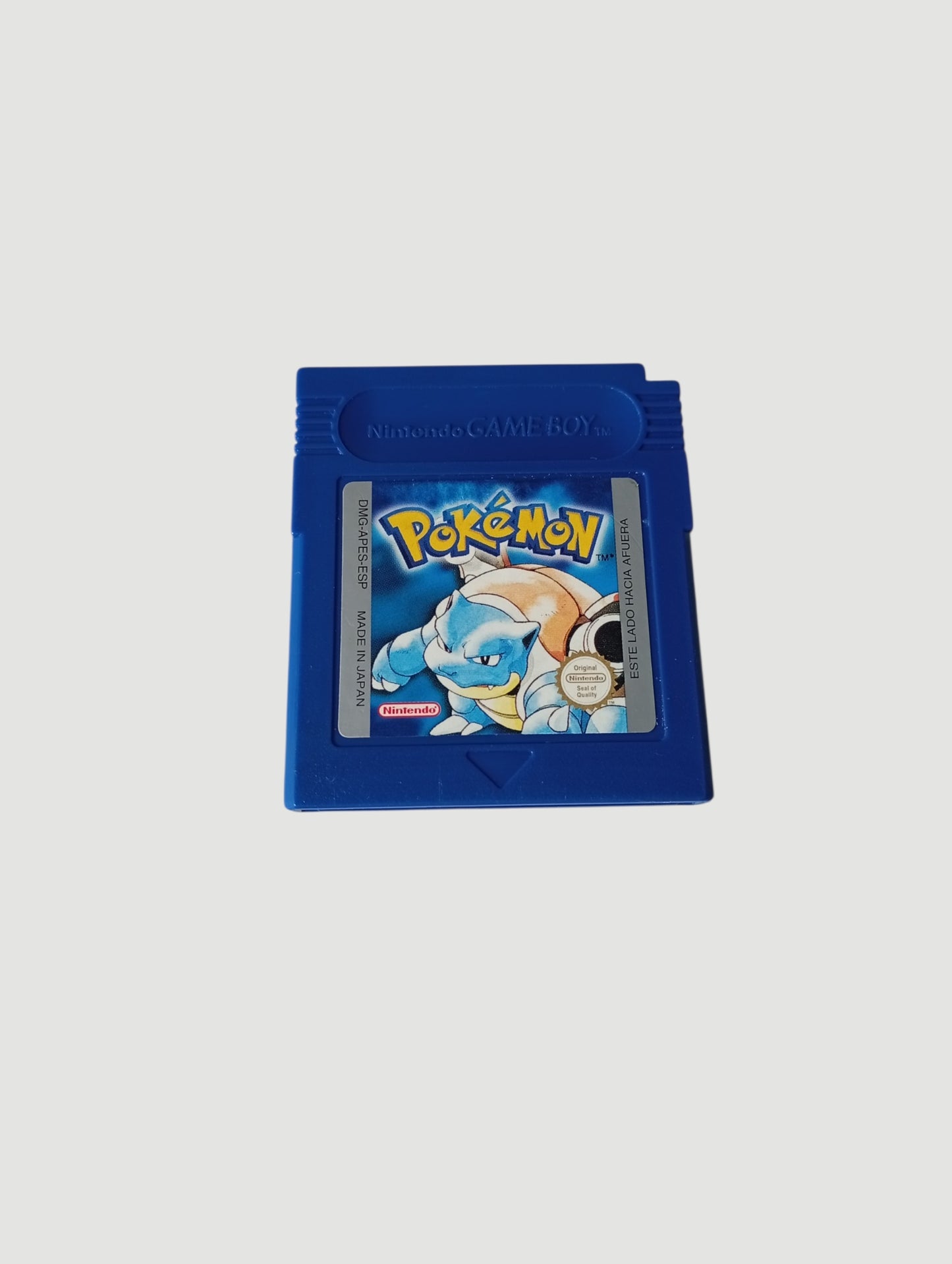 cartucho pokemon azul original español game boy