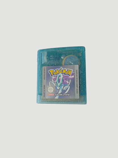 cartucho pokemon cristal original español game boy color