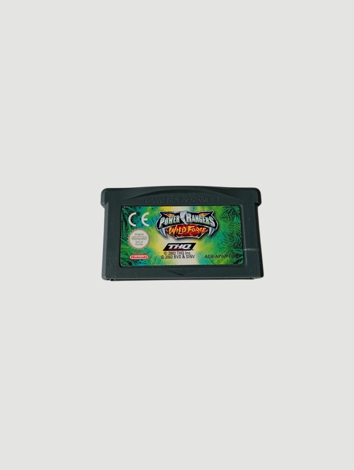 cartucho power rangers wild force original europeo game boy advance