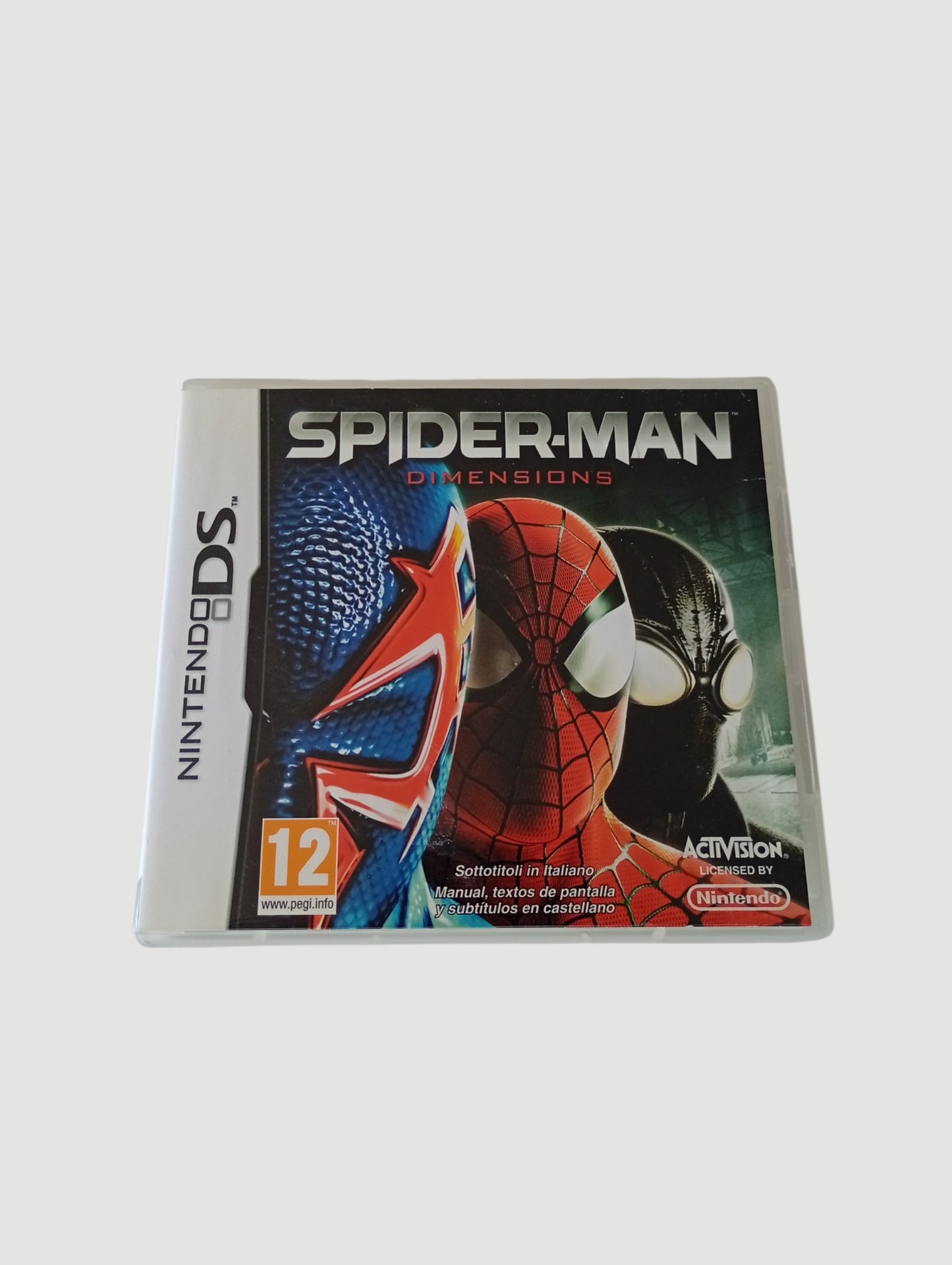 spiderman dimensions original español nintendo ds
