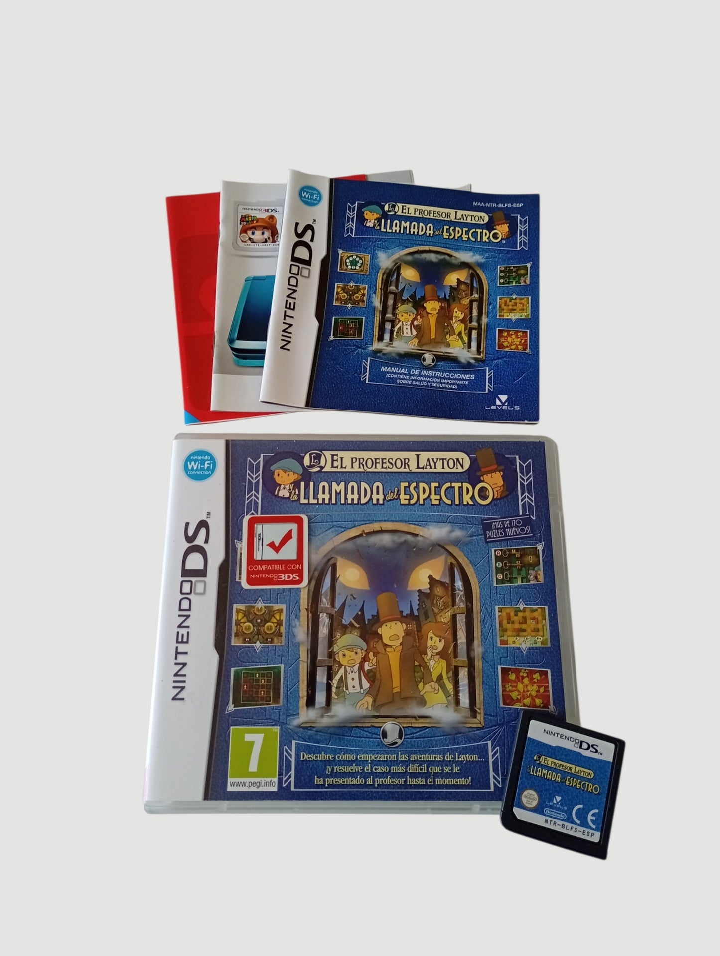 el profesor layton y la llamada del espectro original español nintendo ds