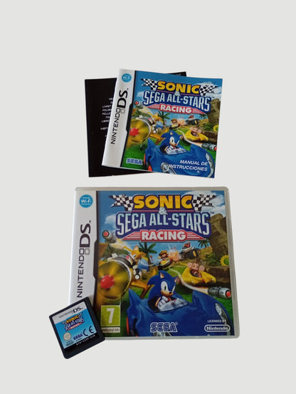 sonic & sega all stars racing original español nintendo ds