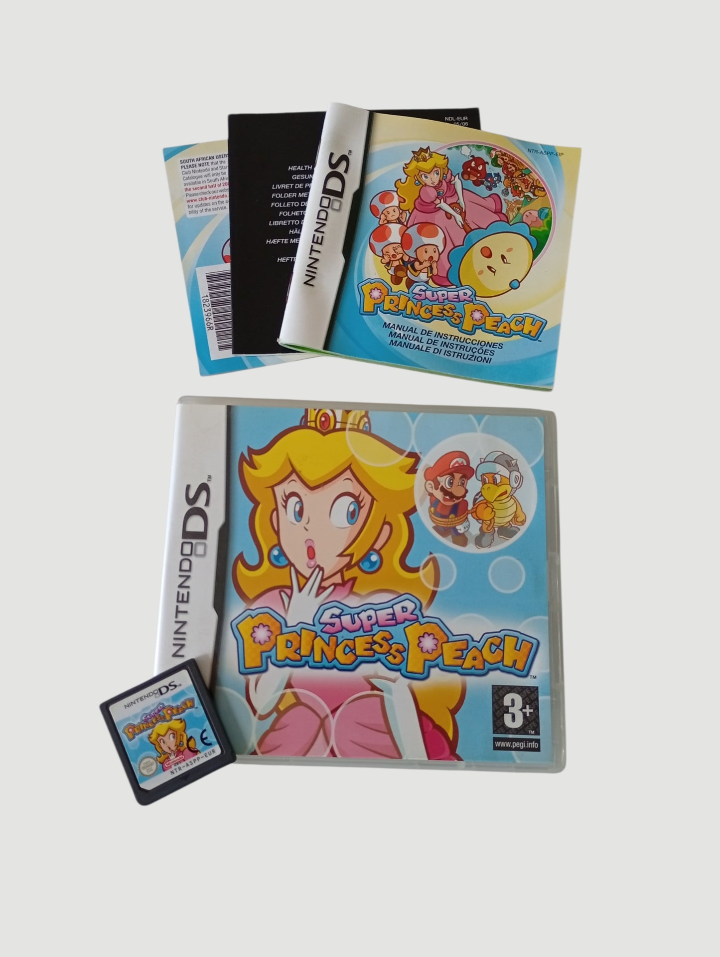 super princess peach original español nintendo ds