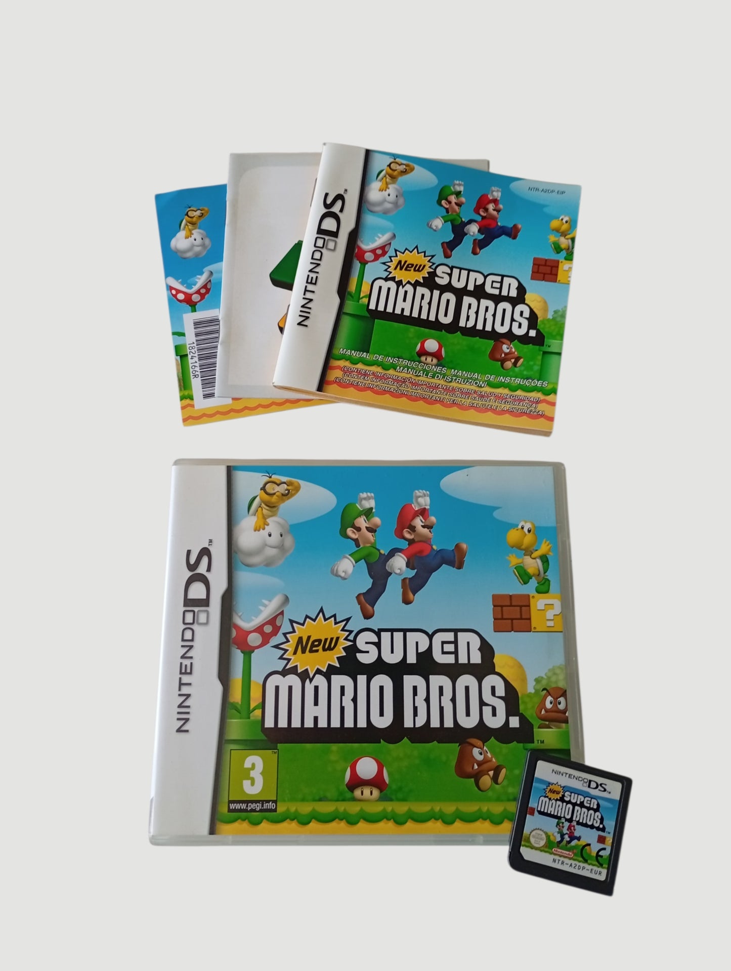 new super mario bros original español nintendo ds
