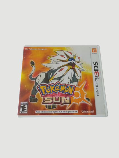 pokemon sun original americano nintendo 3ds