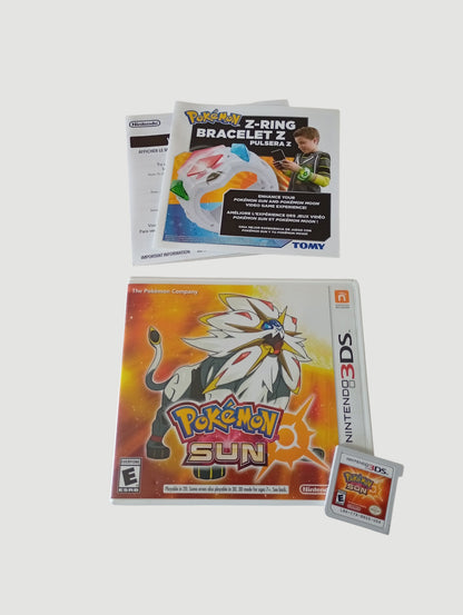 pokemon sun original americano nintendo 3ds