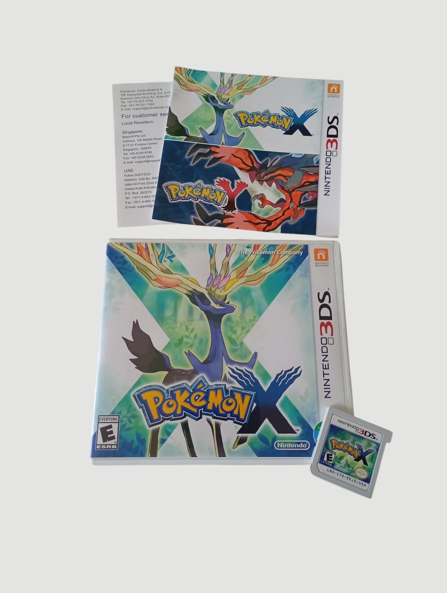 pokemon x original americano nintendo 3ds