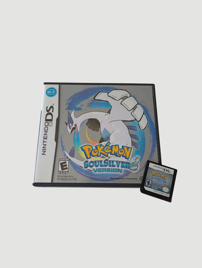 pokemon soulsilver version original americano nintendo ds
