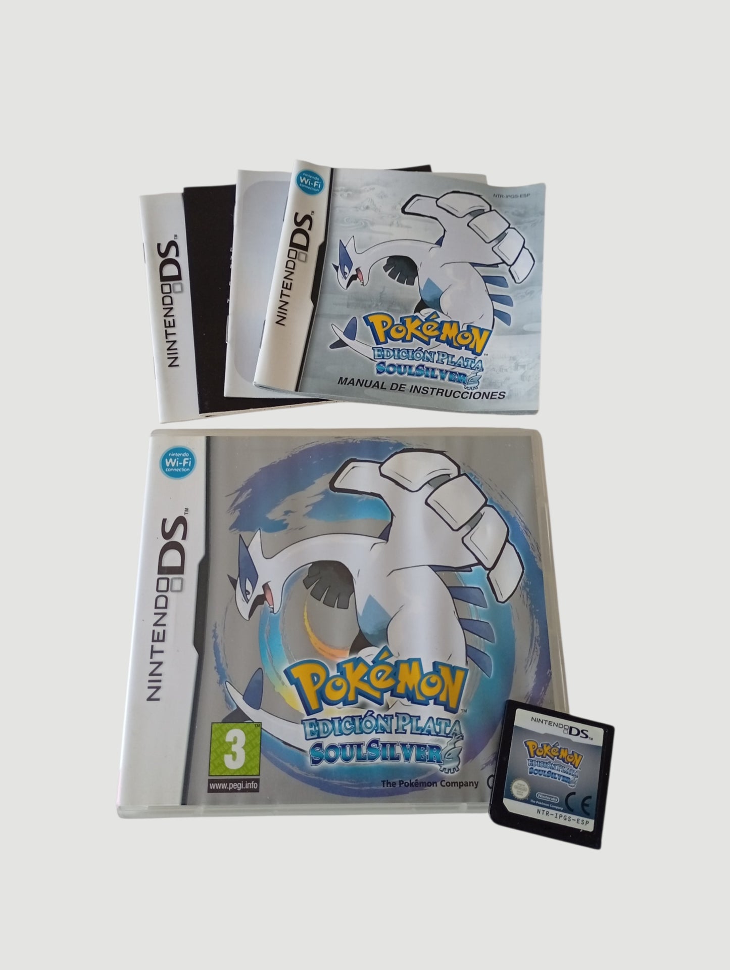 pokemon soulsilver edicion plata original español Nintendo DS
