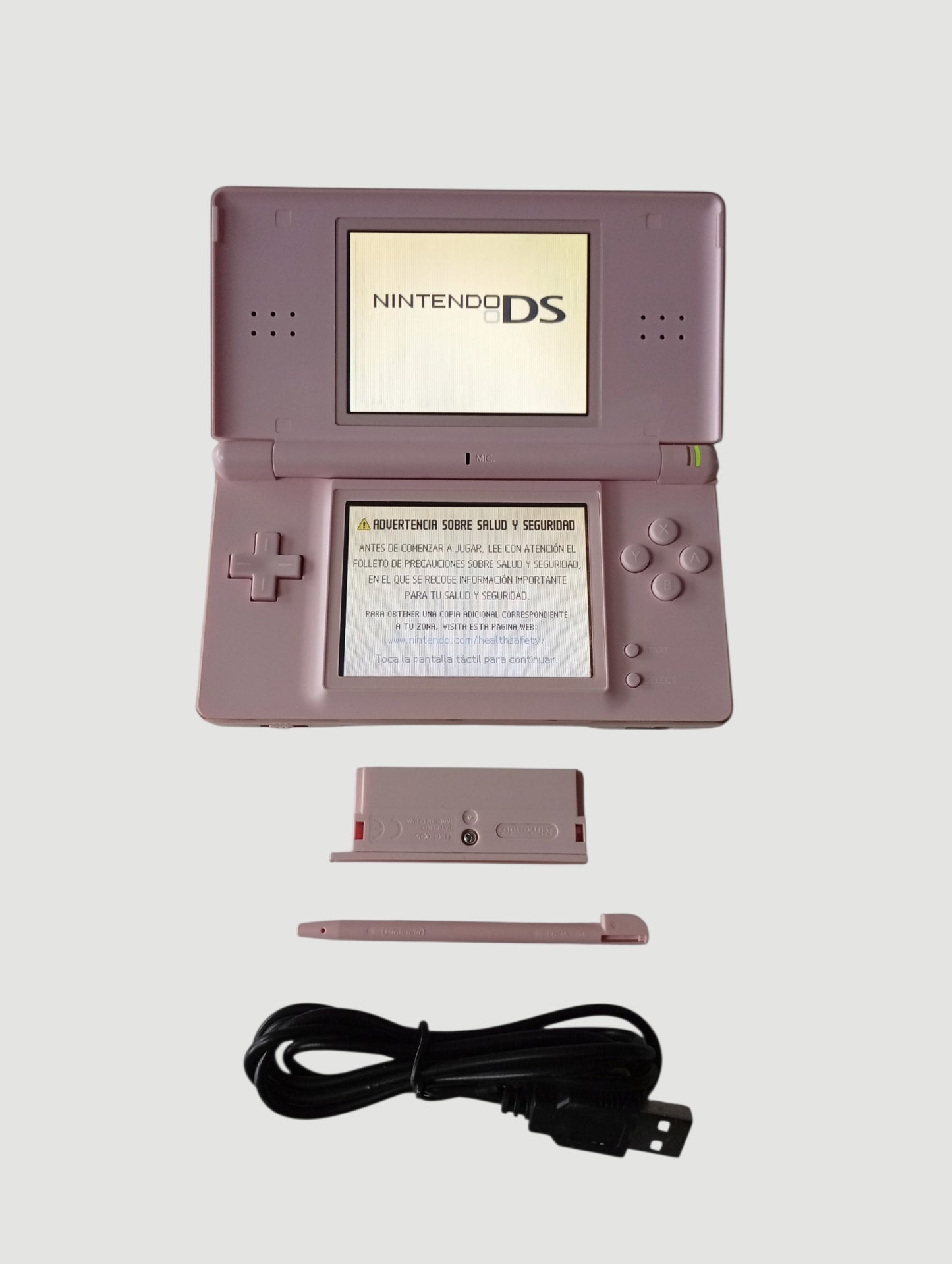 consola nintendo ds lite rosada