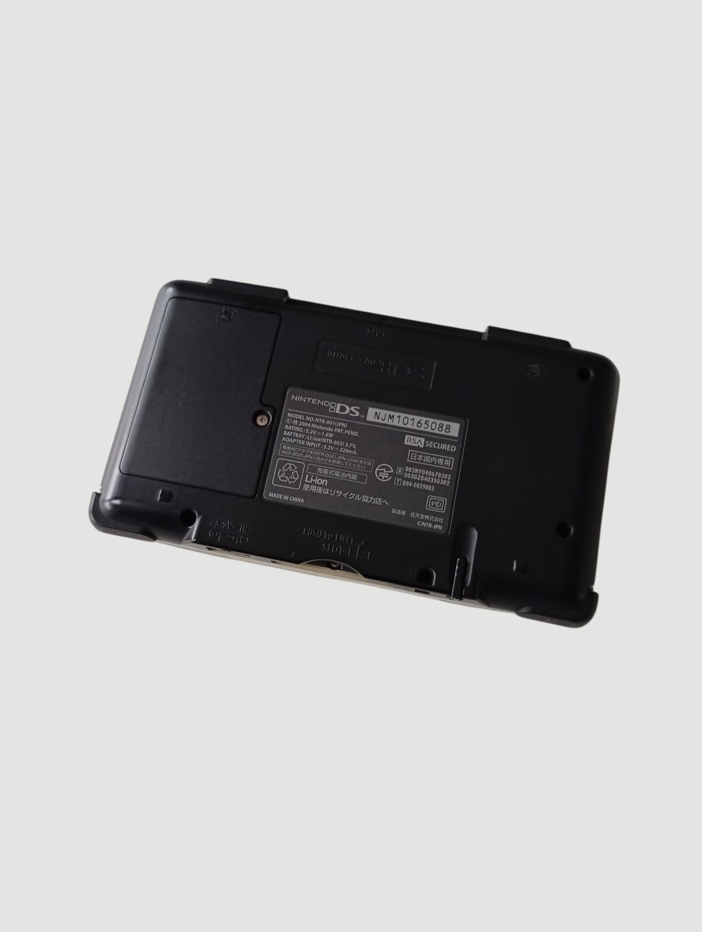 consola nintendo ds fat gris