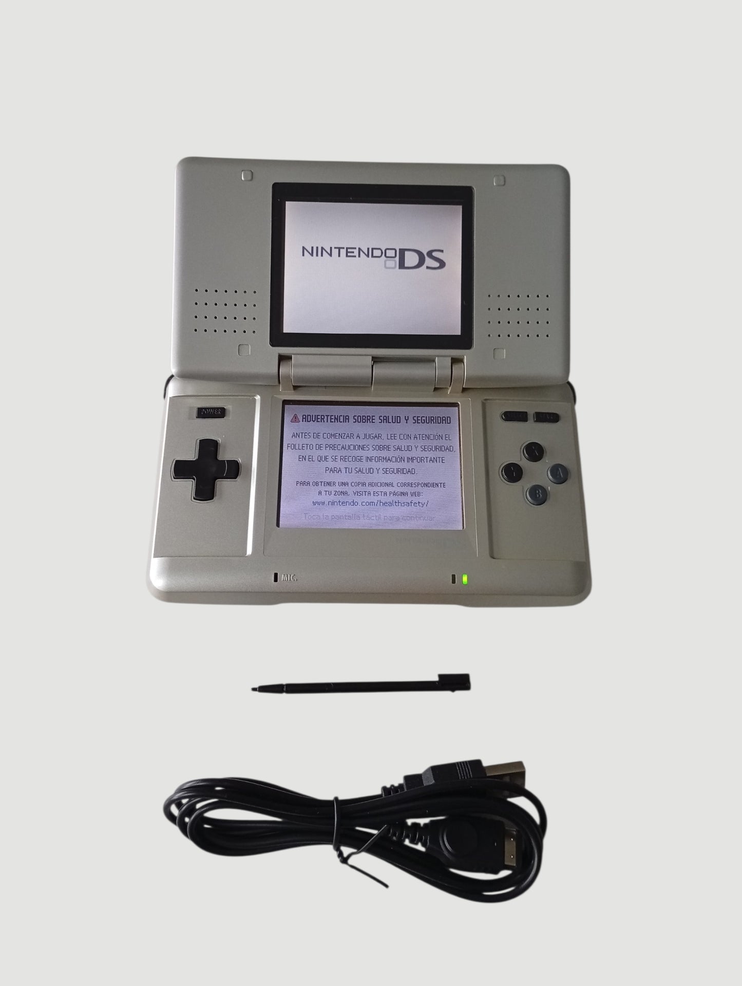 consola nintendo ds fat gris
