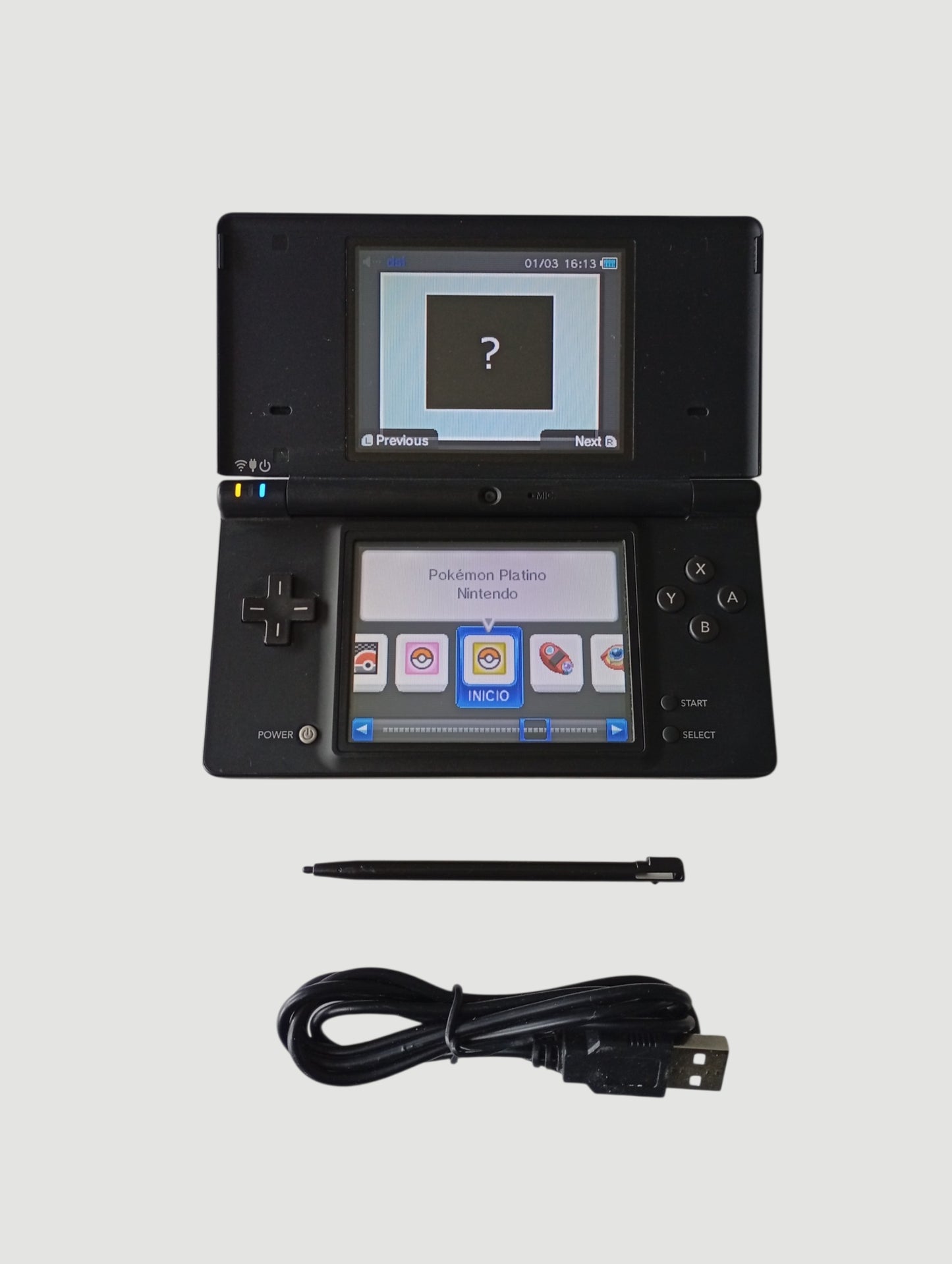 consola nintendo dsi negra liberada en micro sd 32 gb