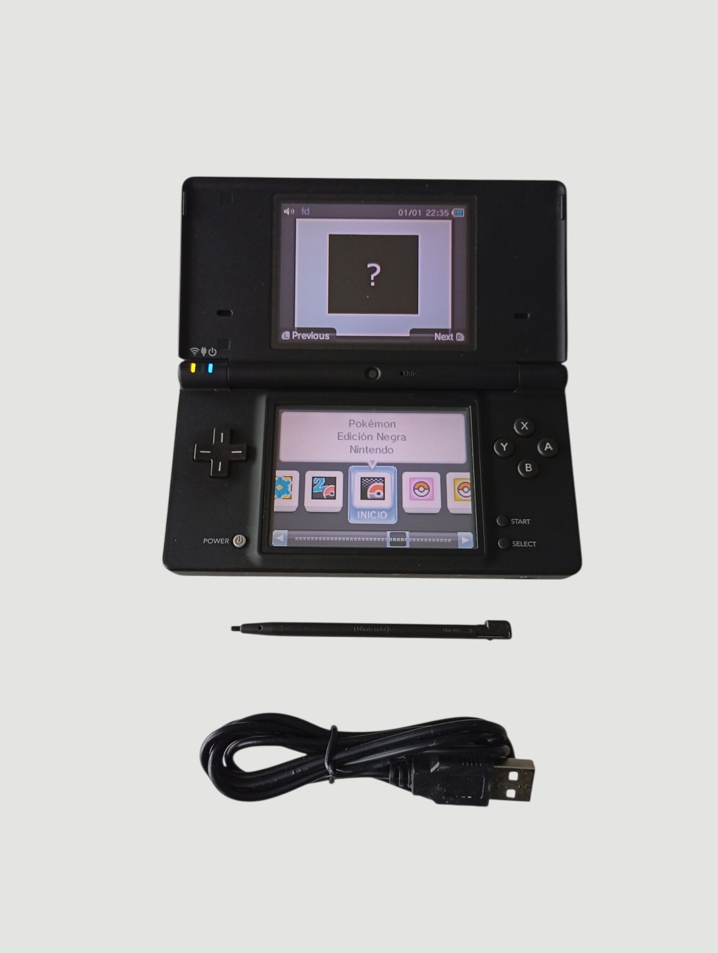 consola nintendo dsi negra liberada en micro sd 32 gb