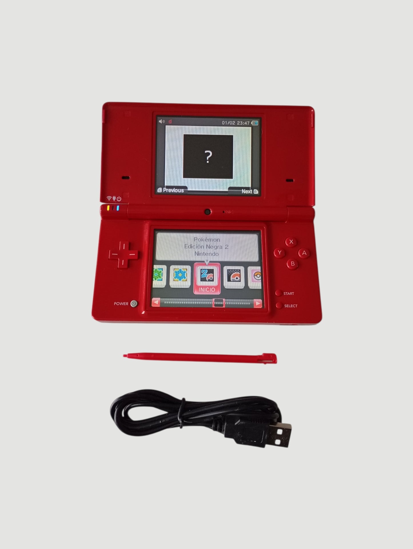 consola nintendo dsi roja liberada en micro sd 32 gb