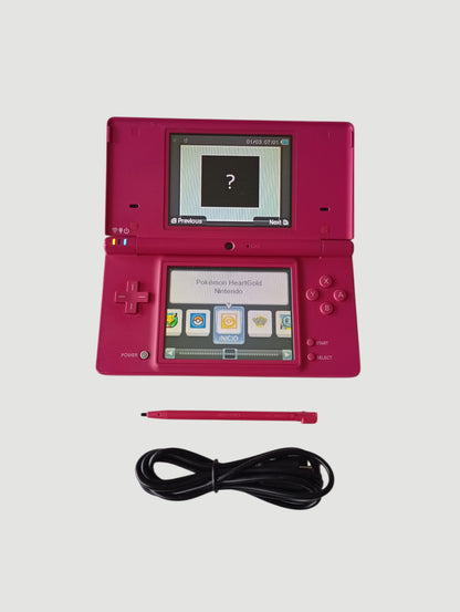 consola nintendo dsi fucsia liberada en micro sd 32 gb