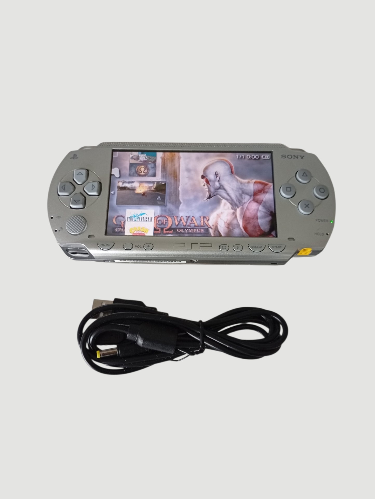 consola psp mystic silver modelo 1000 liberada con micro sd 32 gb
