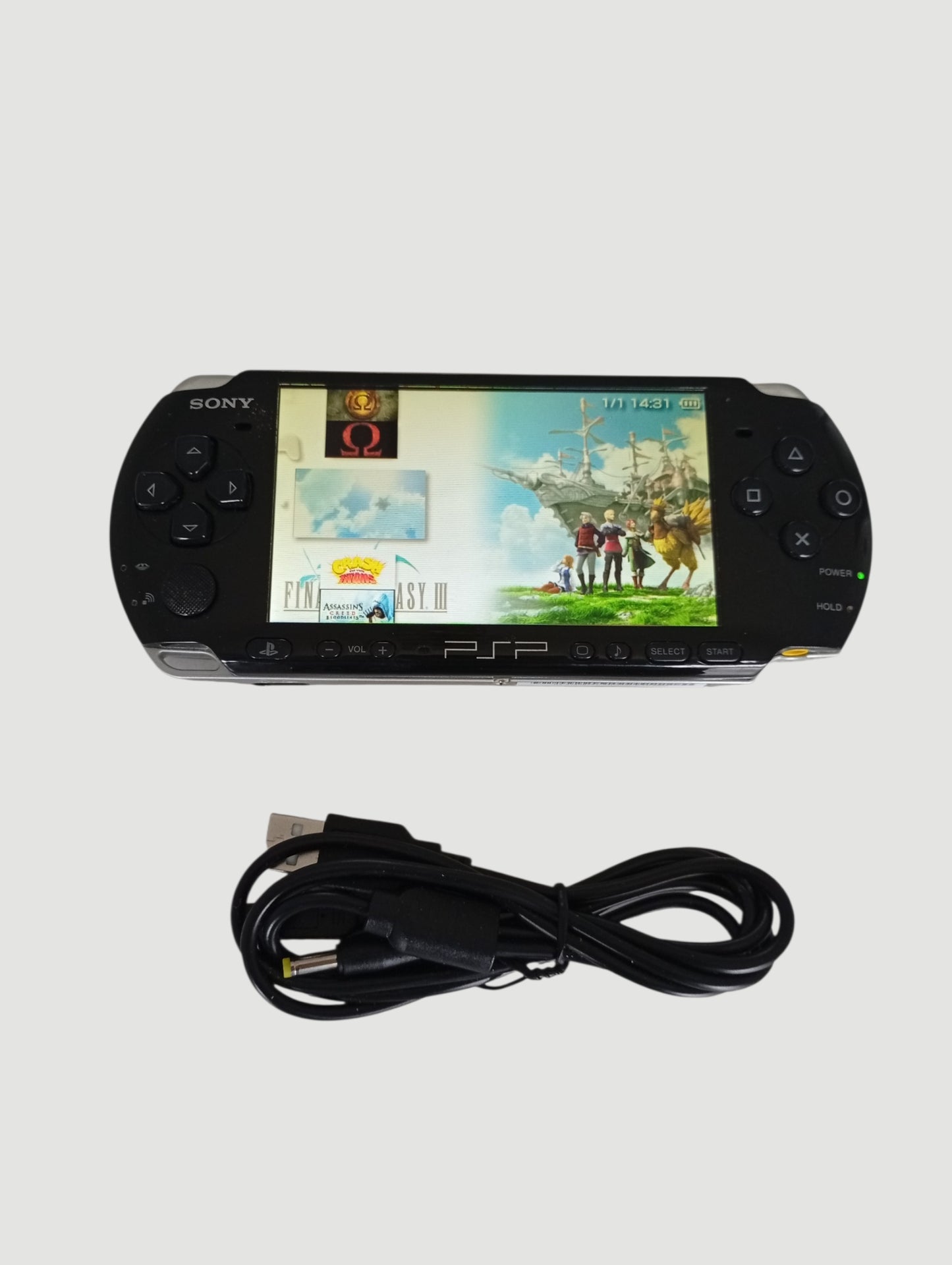 consola psp black modelo 3000 liberada con micro sd 32 gb