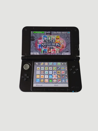 consola Nintendo 3DS old xl gris liberada en micro sd 32 gb