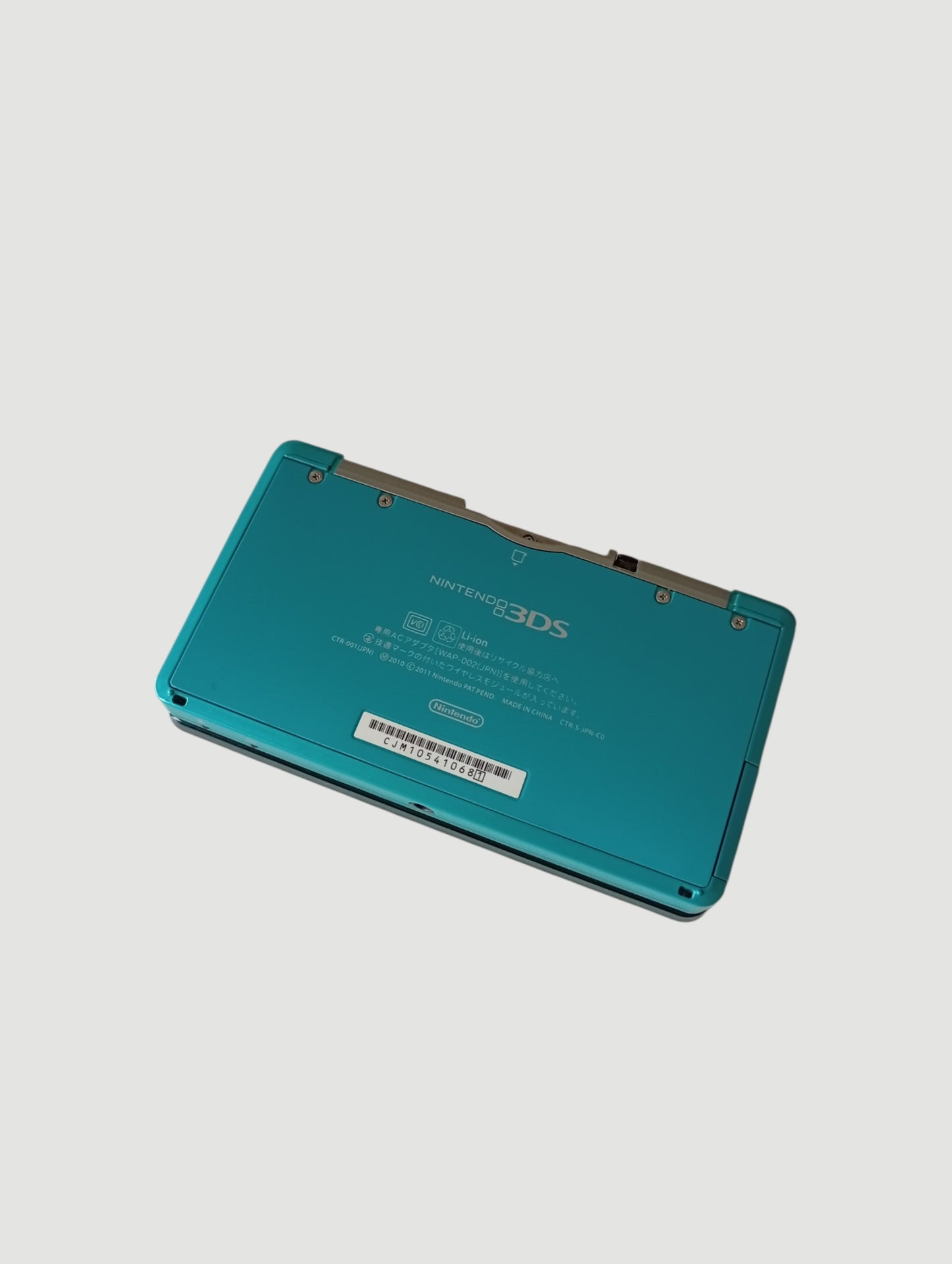consola Nintendo 3DS old turquesa liberada en micro sd 32 gb