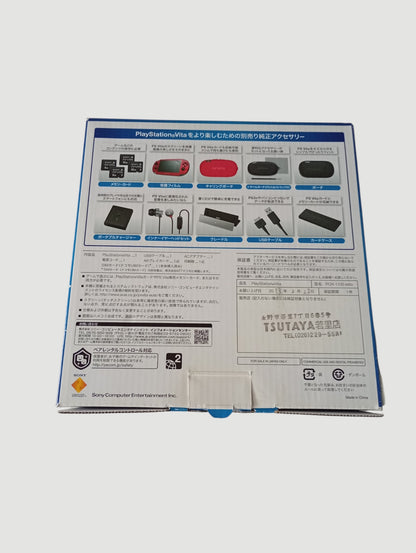 consola psvita cosmic red fat en caja cib liberada con micro sd 32 gb