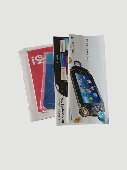 consola psvita cosmic red fat en caja cib liberada con micro sd 32 gb