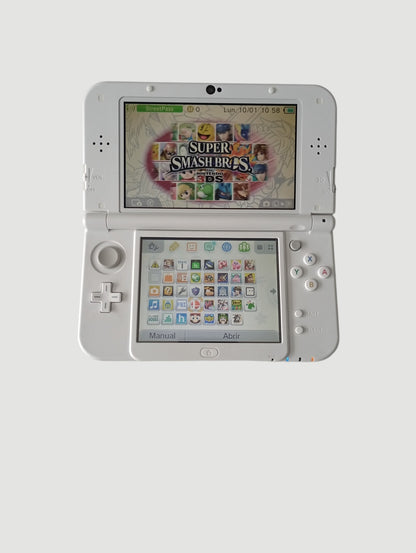 consola Nintendo  new 3ds xl white  en caja liberada con micro sd 32 gb