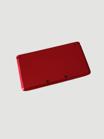 consola Nintendo 3DS old roja liberada en micro sd 32 gb