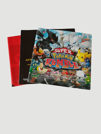 super pokemon rumble original español nintendo 3ds