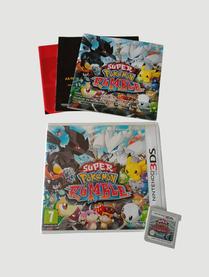 super pokemon rumble original español nintendo 3ds