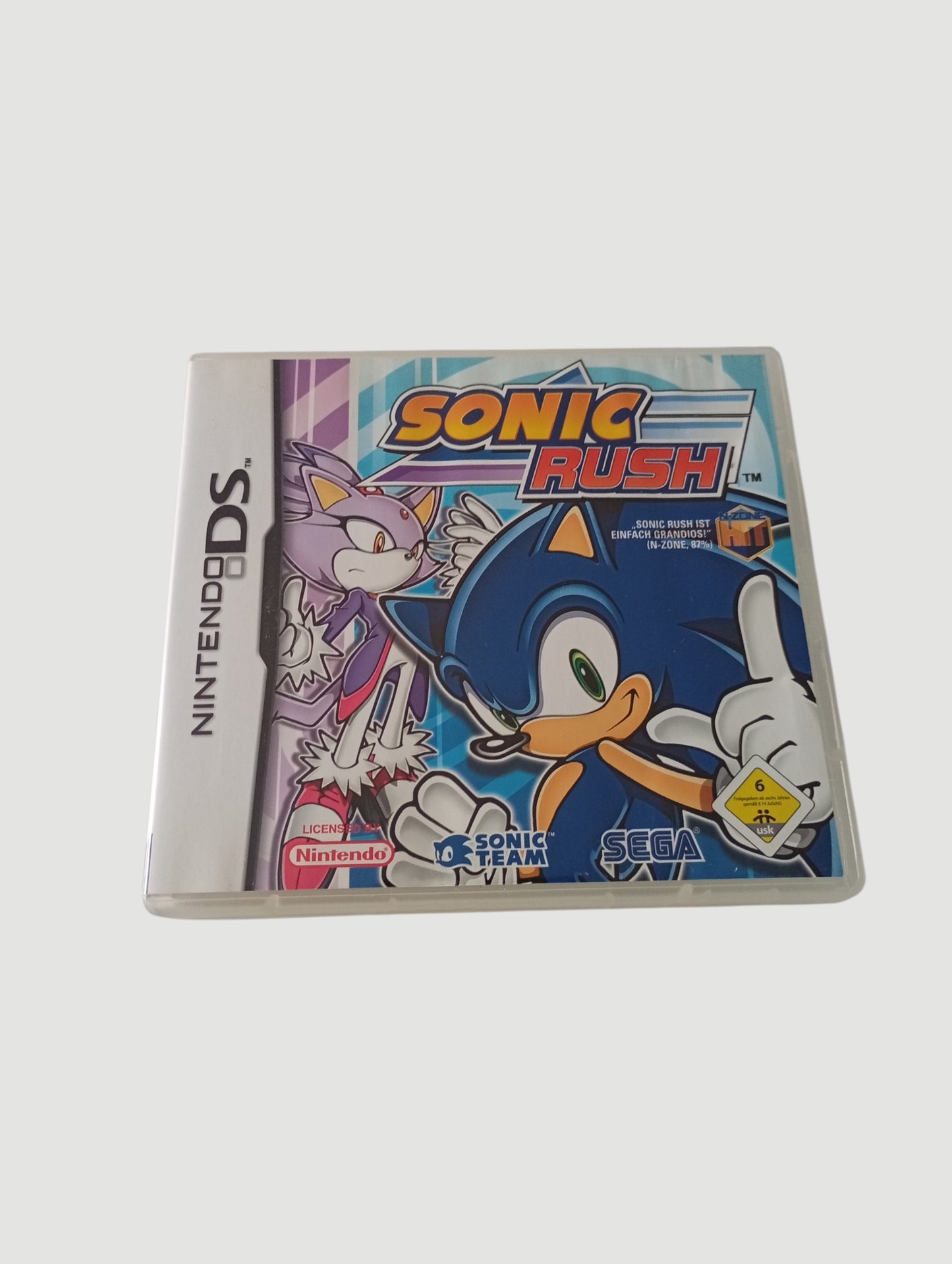 sonic rush original español nintendo ds