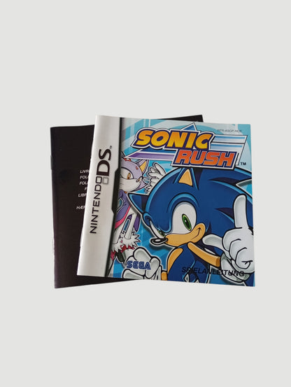 sonic rush original español nintendo ds