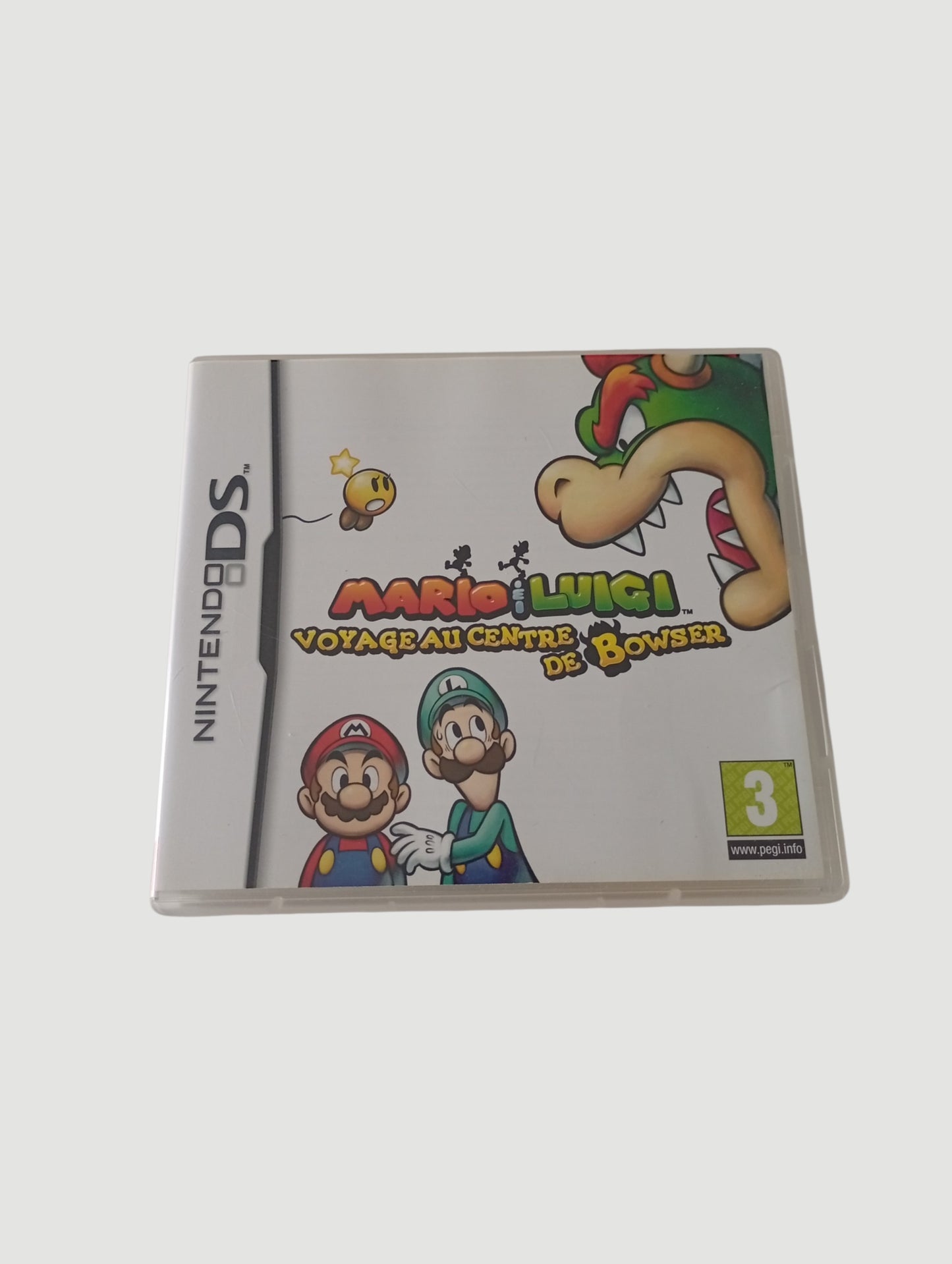 mario y luigi viaje al centro de bowser original español nintendo ds