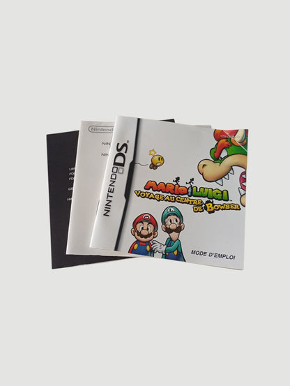 mario y luigi viaje al centro de bowser original español nintendo ds