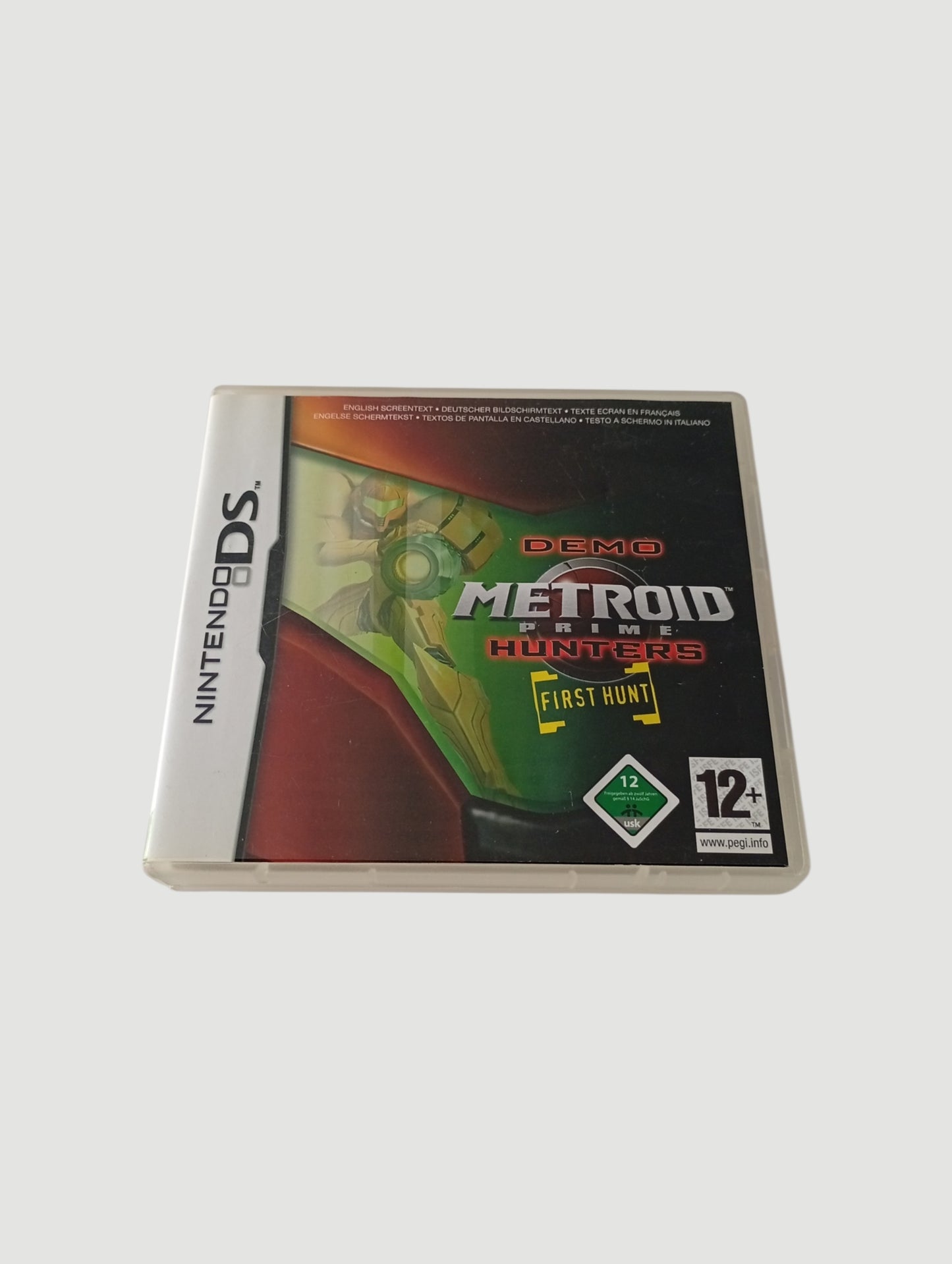 metroid demo original español nintendo ds
