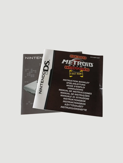 metroid demo original español nintendo ds