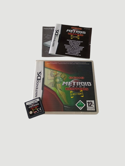 metroid demo original español nintendo ds