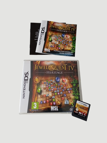 jewel quest IV heritage original español nintendo ds