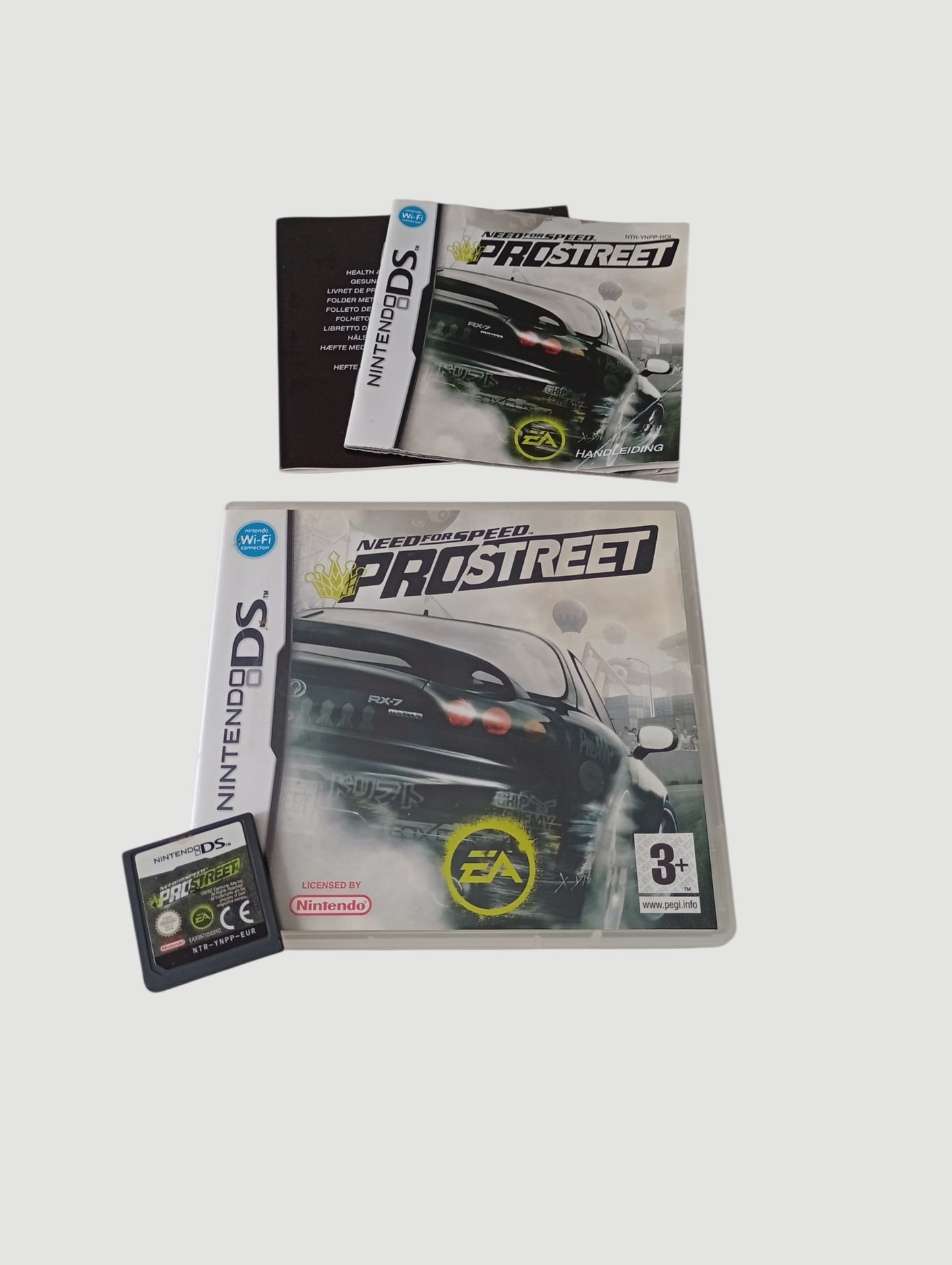 need for speed pro street original español nintendo ds