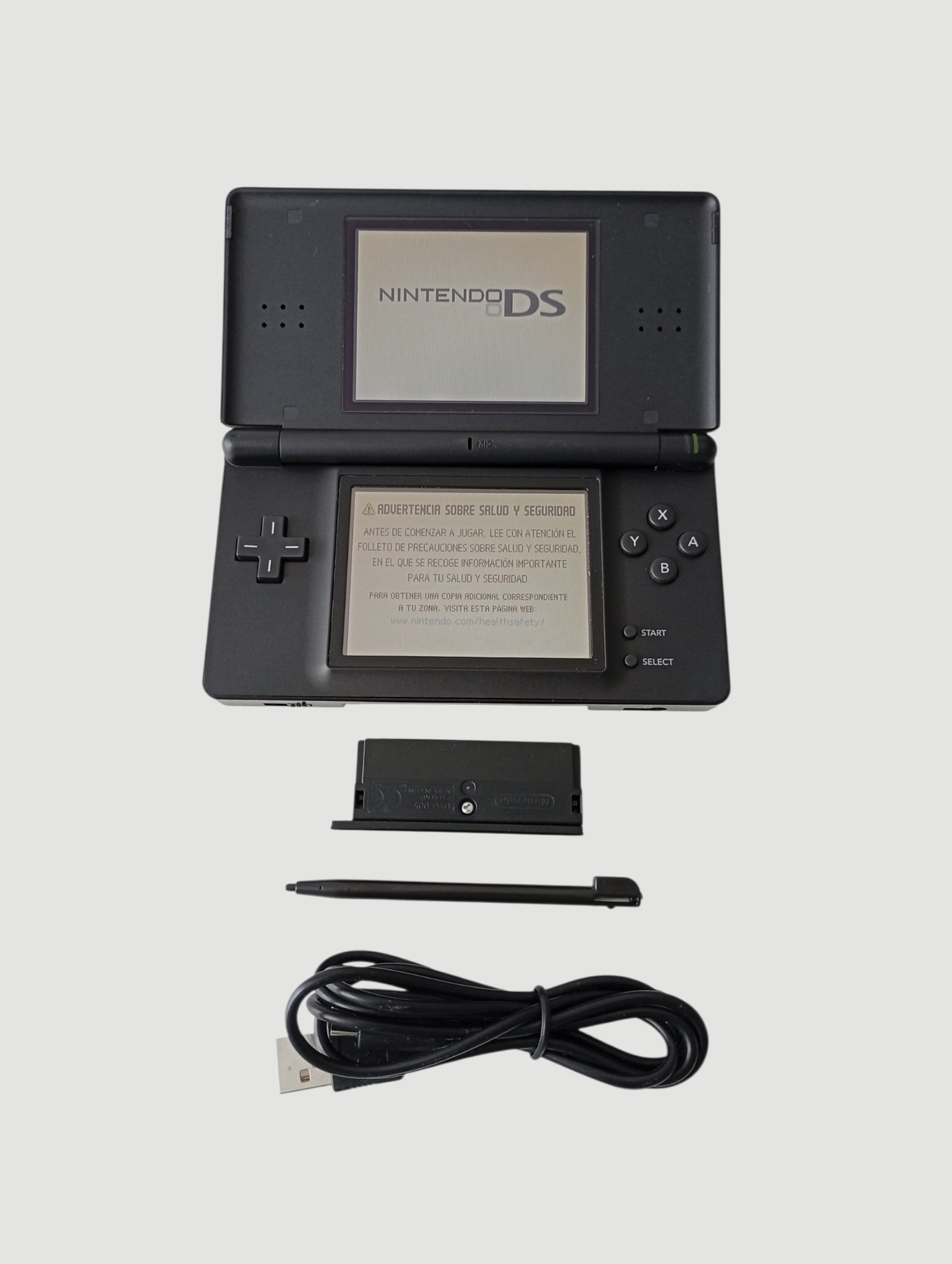 consola nintendo ds lite negra