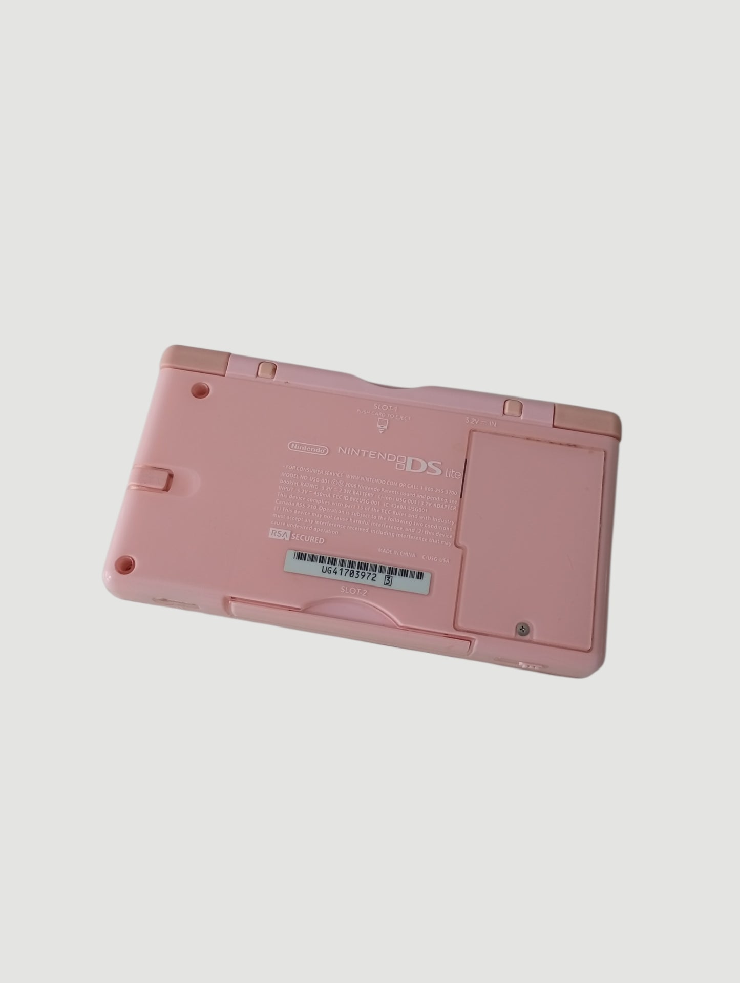 consola nintendo ds lite rosada
