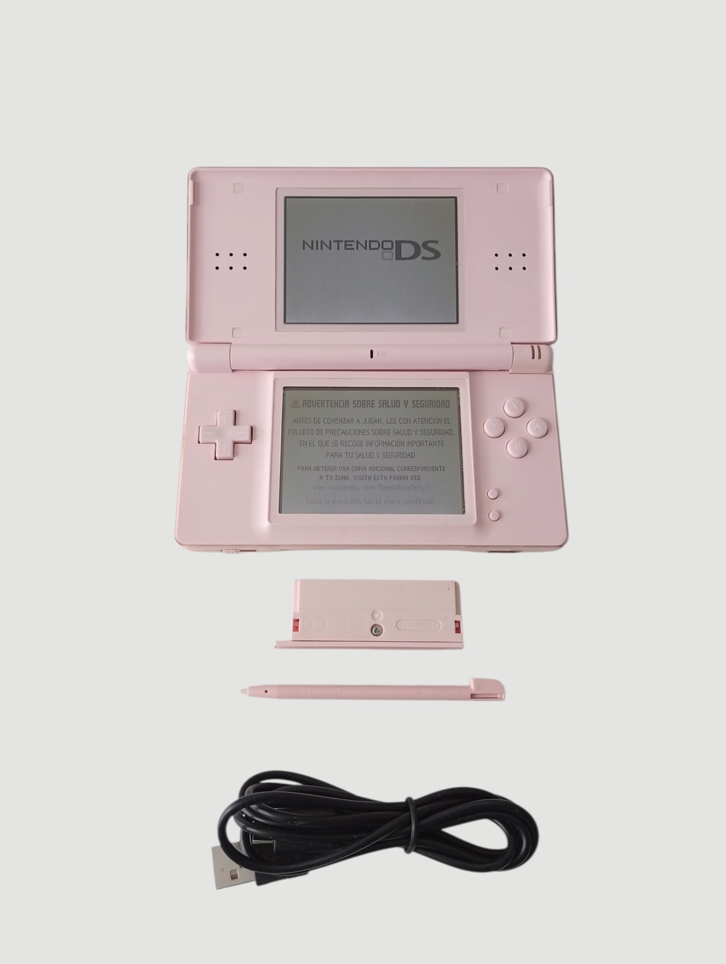 consola nintendo ds lite rosada