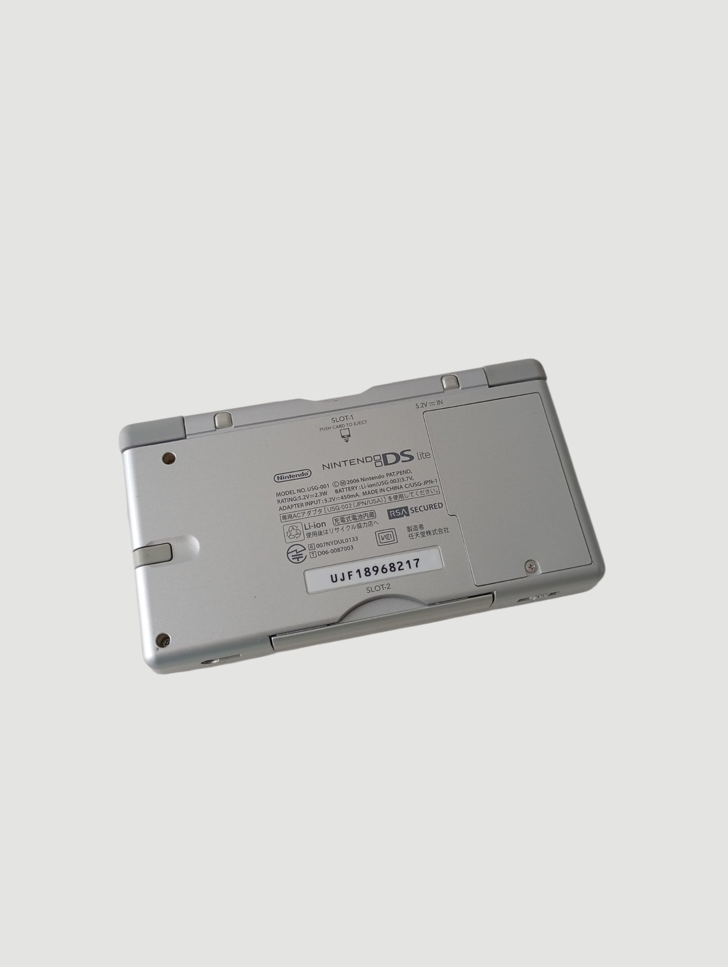 consola nintendo ds lite gris